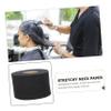 BIUDECO 4rolls Stretchy Barber Neck Strips Adhesive Hair Wrap Paper Strips for Barber Shop Black view 3