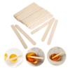 Gogogmee 100pieces Wooden Wax Applicators Body Hair Removal Tools for Women Smooth and Efficient Spatulas for Waxing and Eyebrow Care Sticks Per Box Total view 2