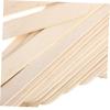 Gogogmee 100pieces Wooden Wax Applicators Body Hair Removal Tools for Women Smooth and Efficient Spatulas for Waxing and Eyebrow Care Sticks Per Box Total view 4