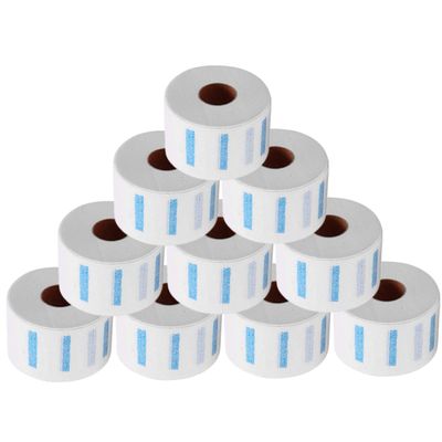 Gogogmee 10rolls Single Use Barber Neck Strips Neck Paper for Hair Cutting Barber Cape