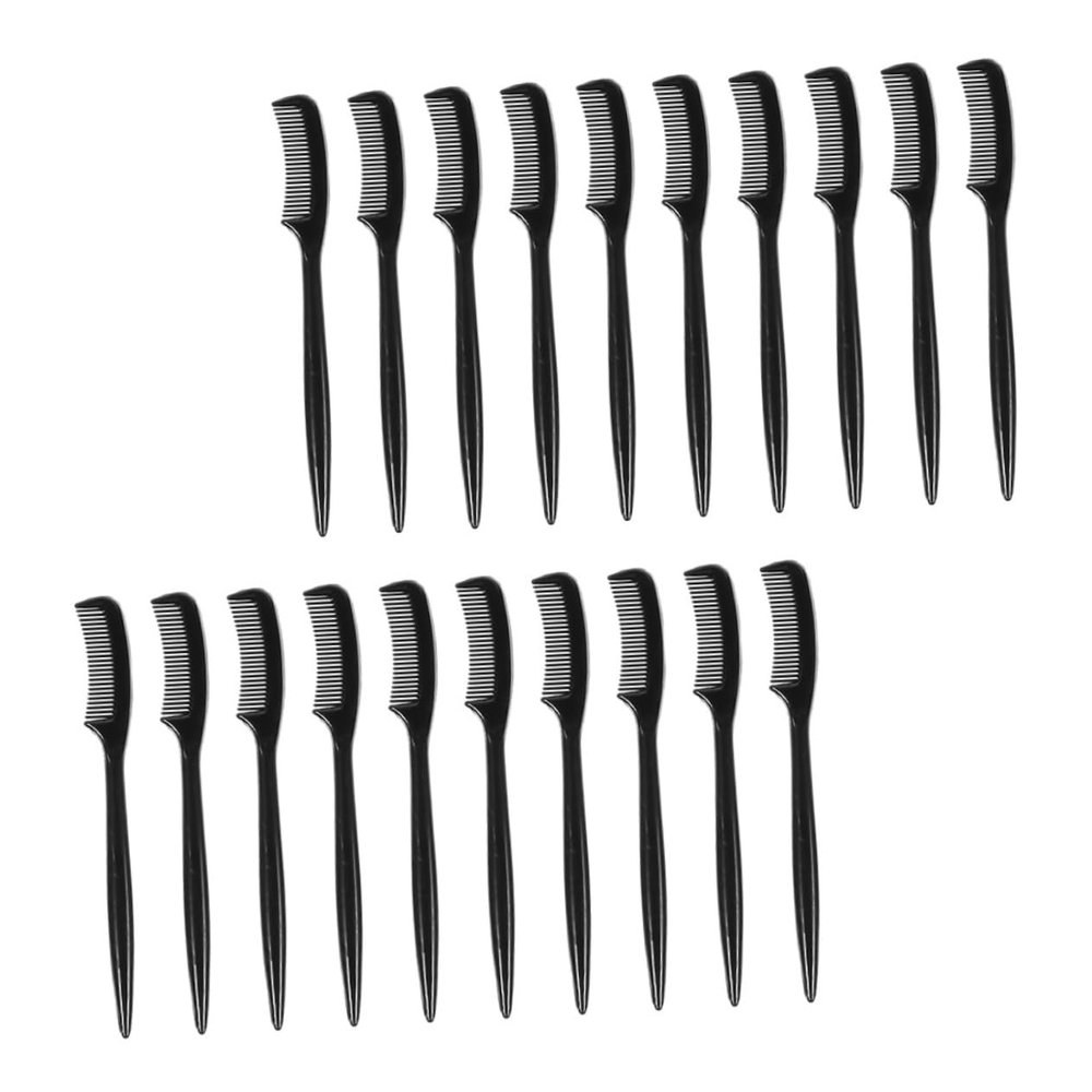 BIUDECO 50pcs Eyebrow Powder Brush Mini Brow Styling Tools Eyebrow Grooming Brush for Friends Family