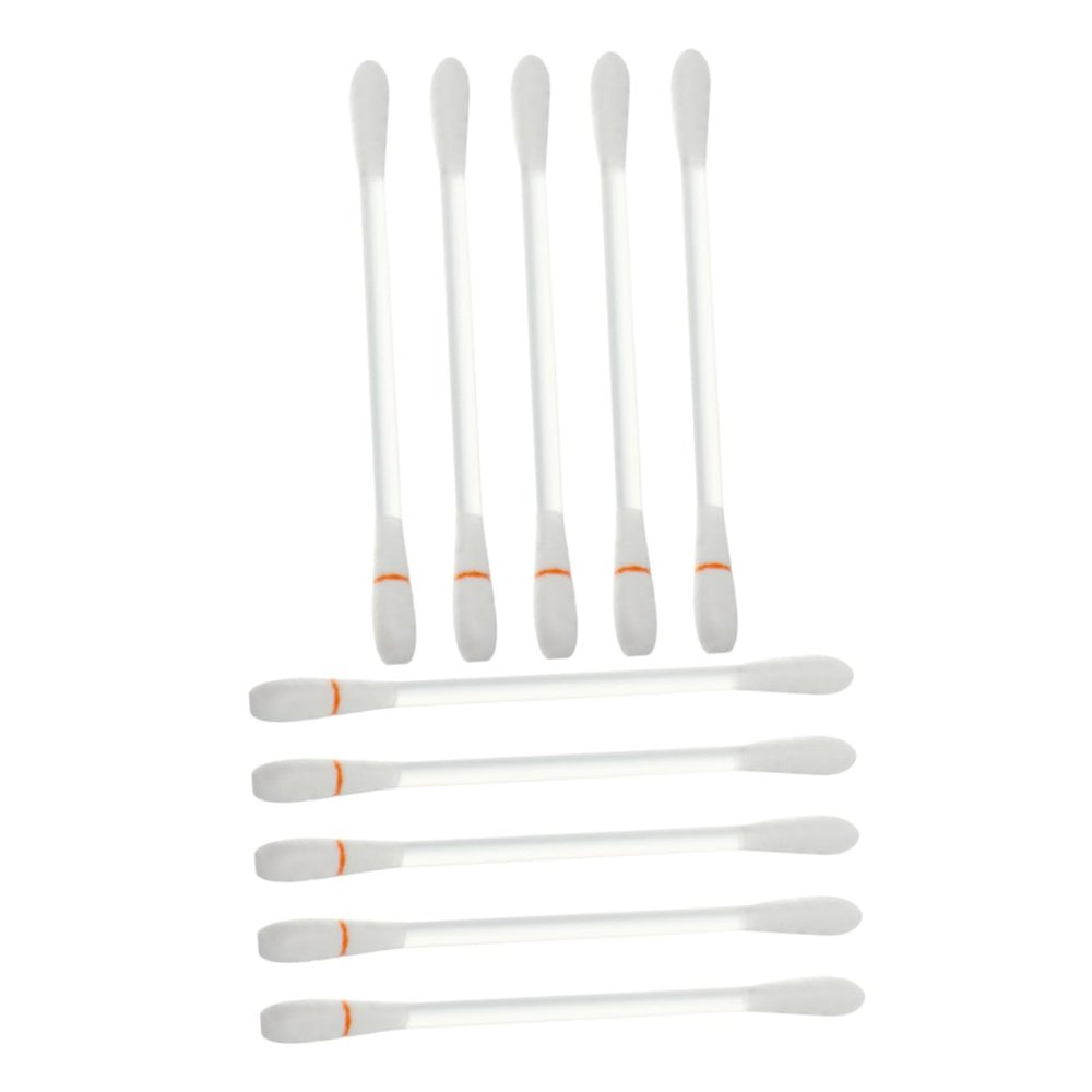 Baluue 100pcs Break off Lip Care Stick Moisturizing Cotton Swabs for Oral Care Anti-aging Lip Treatment Safe and Skin-friendly Individually Wrapped for Convenient Use