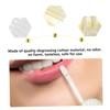 Baluue 100pcs Break off Lip Care Stick Moisturizing Cotton Swabs for Oral Care Anti-aging Lip Treatment Safe and Skin-friendly Individually Wrapped for Convenient Use view 3