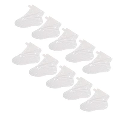 FRCOLOR 50pcs Foot Masks Moisturizing Foot Booties for Cracked Heels Thickened Therapy Covers Skin-Friendly and Breathable for Home and Salon Use