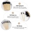 BIUDECO 100pcs Disposable Eyelash Brush Eyebrow Brush Mascara Wand Easy to Makeup Application view 4