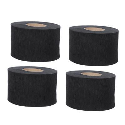 NOLITOY Neck Strip for Barbers 4 Rolls of Stretchy Paper Neck Strips Disposable