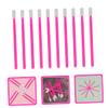 Baluue 100pcs Makeup Brush Disposable Lip Brush Comfortable Handle Touch Makeup for Women view 3