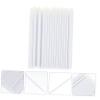 BIUDECO 100pcs Eyeliner Brush Applicator Makeup Tool Mini Brush for Girls Disposable view 2