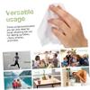 FOMIYES 200pcs Facial Cleansing Paper Compressed Towel Tablets Travel Washcloths Softness Individual Packaged view 2