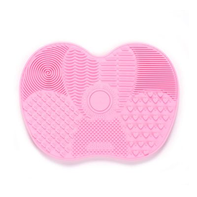Makeup Brush Mat Soft Silicone Pad Cosmetic Brush Washing Tool with Suction Cups Bathroom Supplies