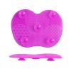 Makeup Brush Mat Soft Silicone Pad Cosmetic Brush Washing Tool with Suction Cups Bathroom Supplies view 4