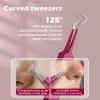 WSYUB Blackhead Remover Tweezers,Professional Facial Blackhead Tweezers,Ingrown Hairs TweezersPimple Popper Tool Kit, Dermatologist Tweezers for Acne Removal, Extraction Tweezers view 3