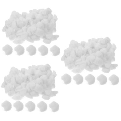 FOMIYES 3pcs Cotton Balls for Makeup Removal Non Medical Soft Gentle for Manicure Nail Art