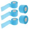 Gogogmee 5rolls Disposable Barber Neck Strips Hair Cutting Protection Paper for Salons Comfortable and Easy to Use Effectively Prevents Hair Clippings Blue view 1