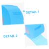 Baluue 5rolls Disposable Neck Covering Papers Protective Neck Strips for Salon Hair Styling Water-Resistant and Adhesive Blue for Client Comfort and Hair Management view 3