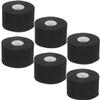 Didiseaon 6rolls Neck Protection Papers for Hair Cutting Disposable Barber Neck Strips for Salon Use Lightweight and Stretchy Design Black view 1