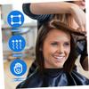 Didiseaon 6rolls Neck Protection Papers for Hair Cutting Disposable Barber Neck Strips for Salon Use Lightweight and Stretchy Design Black view 3