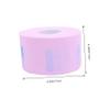 FRCOLOR 5rolls Disposable Barber Neck Strips Neck Protection Papers for Haircuts and Dyeing Convenient and Easy to Use for Salon and Home Applications Random Colors view 2