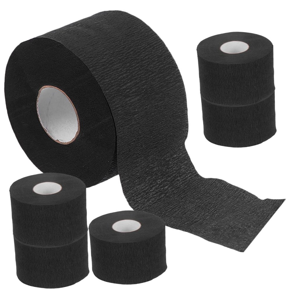 IWOWHERO Hairdressing Neck Paper Roll Barber Neck Strips 6 Pack Non-slip Waterproof for Salon Use