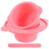 Baluue Diy Mask Mixing Bowl Heat-resistant Silicone Bowl Wax Melting Container for Spa view 1