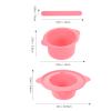 Baluue Diy Mask Mixing Bowl Heat-resistant Silicone Bowl Wax Melting Container for Spa view 2