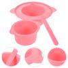 Baluue Diy Mask Mixing Bowl Heat-resistant Silicone Bowl Wax Melting Container for Spa view 3