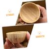 ORFOFE Facial Mask Mixing Bowl Applicator Bamboo Diy Mask Bowl for Home Salon Use view 4