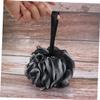 BIUDECO 2pcs Oversize Bath Ball Bamboo Mesh Scrubbers for Shower Body Scrubbers Hanging Rope for Home view 3