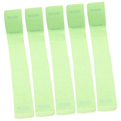FOMIYES 5rolls Barber Neck Strips Disposal Paper Neck Wrap for Hairstylists Cutting Collar Salon Accessory Strip Paper Hair Styling Band