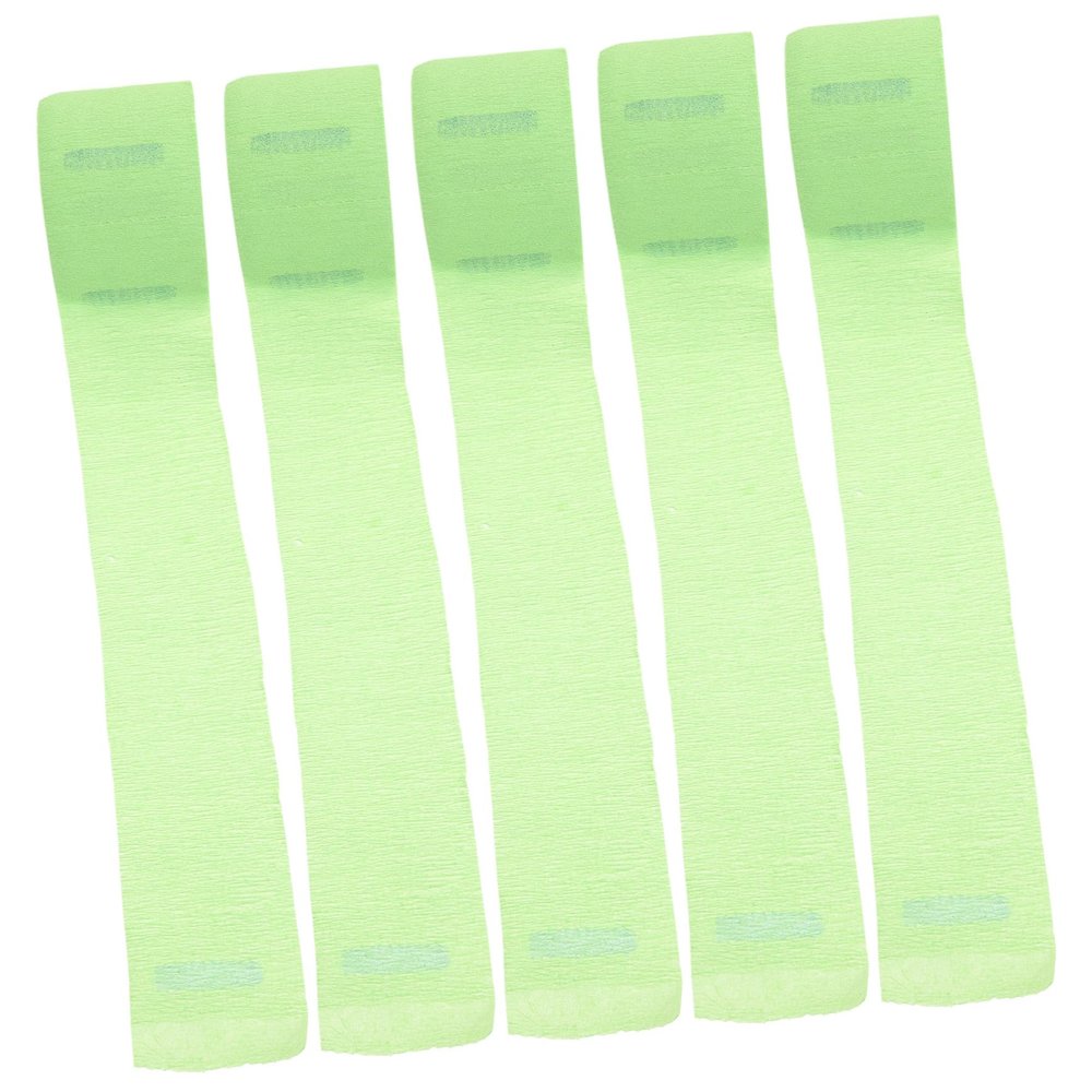 FOMIYES 5rolls Barber Neck Strips Disposal Paper Neck Wrap for Hairstylists Cutting Collar Salon Accessory Strip Paper Hair Styling Band