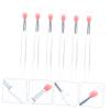 OHPHCALL 6pcs Silicone Lip Brush Covers Multi-functional Lip Balm and Eyeshadow Applicators for Makeup Easy to Carry for Travel and Daily Use view 3