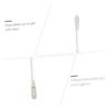 FRCOLOR 100pcs Vitamin Ve Stick Lip Moisturizer Oral Swabs Tooth Care Ve Ointment view 3