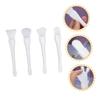 Baluue 4pcs Silicone Facial Mask Brush Applicators Double-ended Beauty Tools for Even Mud Application Soft Skin-friendly Design for Face Masks view 3