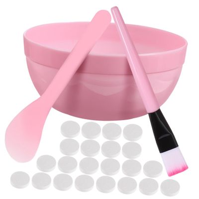 Baluue Facial Kit for Diy Complete Set of Face Mask Spa Tools Mask Mixing Bowl Brush and Scraper Gentle on Skin