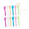 NOLITOY 150pcs Plastic Beauty Spatulas for Facial Masks Creams Lotions Curved Design for Easy Application Clean Use Multi Diy Mask Applicators view 2