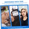 Baluue 6rolls Disposable Stretchy Neck Paper Strips for Hair Salons Barber Neck Covering Paper Haircut Protector for Loose Hair and Drips Suitable for All view 4