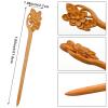 1 PACK Handmade Ancient Hair Sticks, Chinese Hair Sticks Flower Retro Hair Stick Pin, Hanfu Dressing Accessories Hair Chopsticks for Women Long Hair Christmas Unique Gifts Hair Accessories view 2