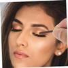 BIUDECO 100pcs Practical Eyeliner Brushes Disposable Fiber Liquid Eyeliner Applicators for Precise Application for Makeup Artists Home Use view 4