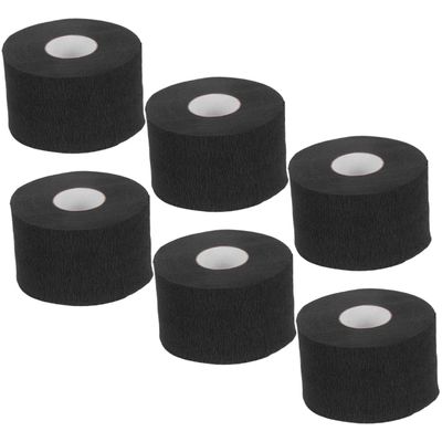 FRCOLOR 6rolls Hairdressing Neck Wrap Barber Neck Strip Stretchy Paper for Salon Use