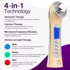 Nova 4-in-1 Facial Wand: Red, Blue and Green Light Therapy, Galvanic Ion Cleansing, Ultrasonic Face Lift & Anti-Aging Device, Tightening, and Rejuvenation for Home Use view 2