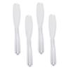 FOMIYES Facial Spoon Set 4pcs Plastic Mask Mixing Spatulas Ergonomic Design for Easy Application Safe Reusable view 1