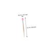 FOMIYES 20pcs Mini Silicone Lip Brush for Lipstick Makeup Applicator Gold Powder Tip to Use view 2