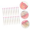FOMIYES 20pcs Mini Silicone Lip Brush for Lipstick Makeup Applicator Gold Powder Tip to Use view 4