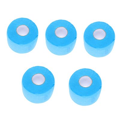 BIUDECO Haircut Neck Strip Barber Paper 5 Rolls Stretchy Paper Neck Band for Hairdressing Barber Shop Supplies