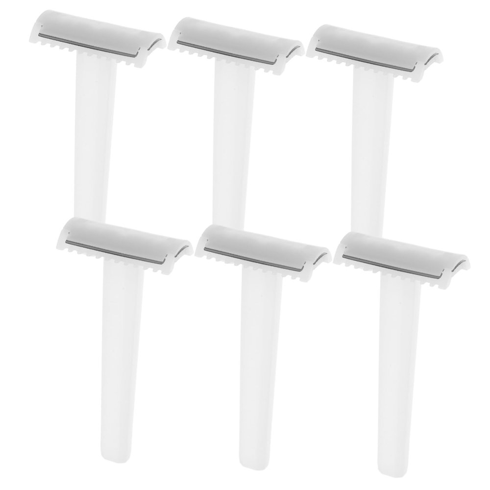FOMIYES 10pcs Eliminate Shaving Knife Double Hair Removal Shaver for Women Men Manual Disposable Razors Women Disposable Razor Men Hair Removal Shavers