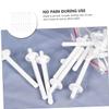 Baluue 50pcs Nose Wax Sticks Soft Wax Rods for Nasal Hair Removal Facial Waxing Applicators view 3