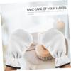 Gogogmee Moisturizing Essential Oil Gloves for Hand Care Reusable Spa Mittens for Dry Skin Soft Exfoliating Treatment for Hands view 3