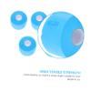 NOLITOY 5rolls Disposable Hairdressing Neck Papers of Protective Neck Strips and Elastic Covering Paper for Haircuts and Salon Use Blue view 4