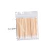 TOVINANNA 1000pcs Disposable Makeup Cotton Swabs Non-linting Eyelash Cleaning Rods for Tattooing Nail Art and Eye Makeup Sanitary Wooden Sticks for Home and Travel Use view 2