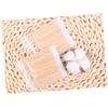 TOVINANNA 1000pcs Disposable Makeup Cotton Swabs Non-linting Eyelash Cleaning Rods for Tattooing Nail Art and Eye Makeup Sanitary Wooden Sticks for Home and Travel Use view 3